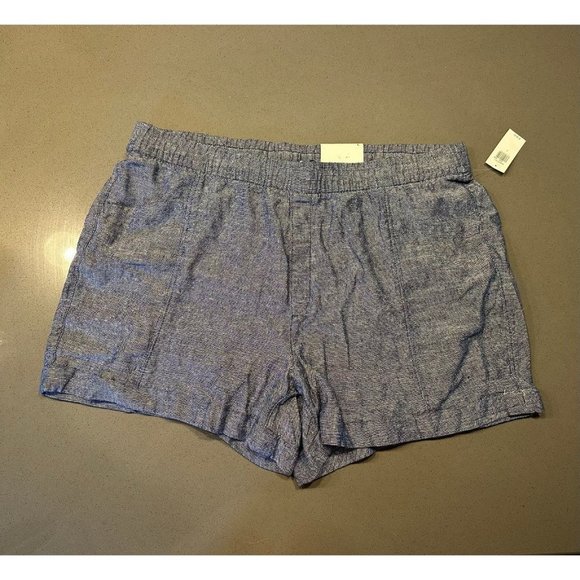 Old Navy Pants - NWT Old Navy Linen Shorts Size L